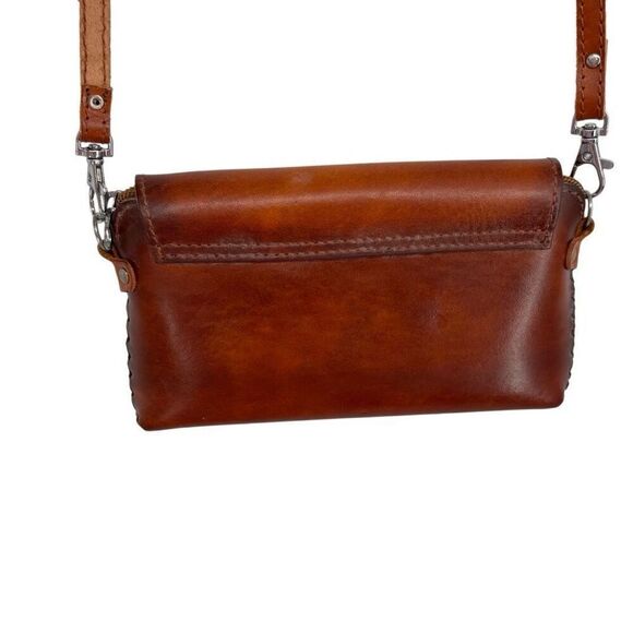 Rare Leather Frog Crossbody Bag Brown - Picture 4 of 10